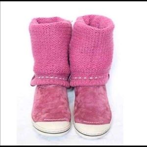 Simple Boots Pink 5 and 6